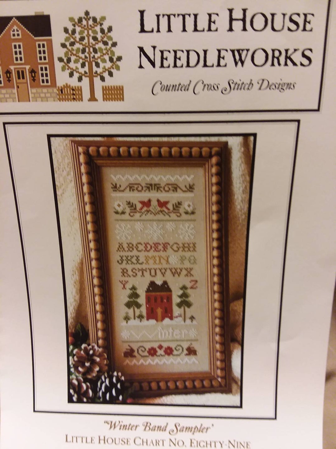Primitive Counted Cross Stitch by Little House Needleworks Etsy