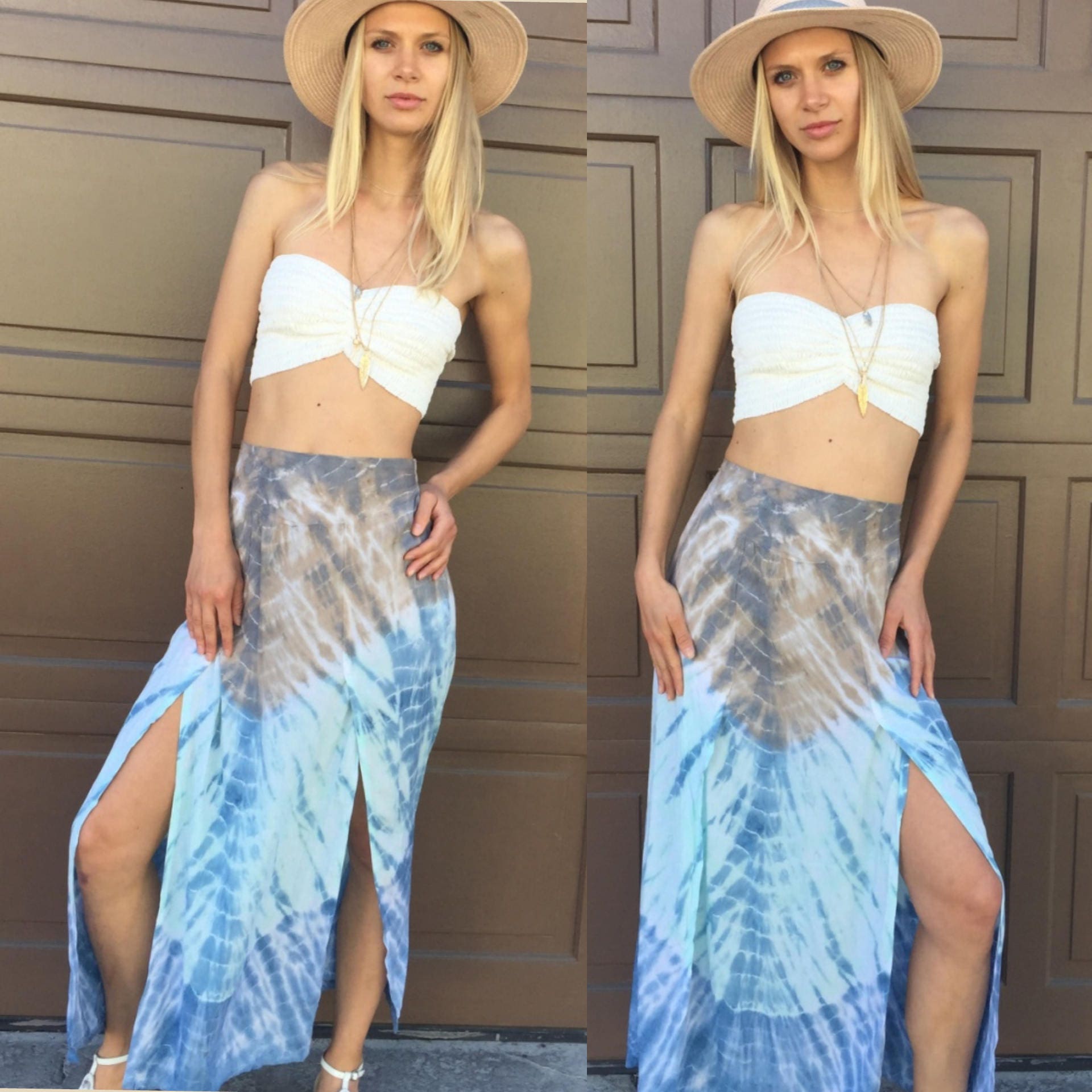 festival split skirt