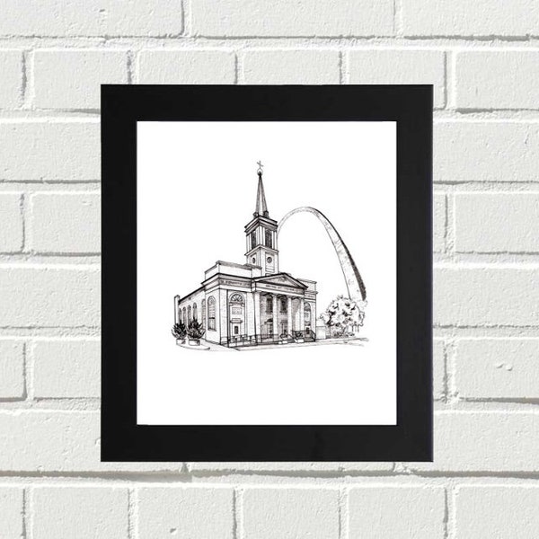 Old Cathedral Basilica-St. Louis Fine Art Print (Gift for remembering the special day, wedding ceremony, or an anniversary gift!)