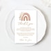 Baby Shower Thank You Card, Printable Thank You Card Template, Baby ...