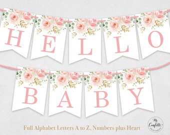 Baby Shower Banner Etsy Baby Shower Banner Etsy