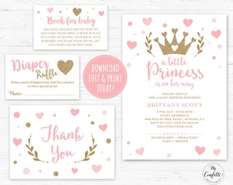 printable baby shower invitation etsy printablebaby shower invitations