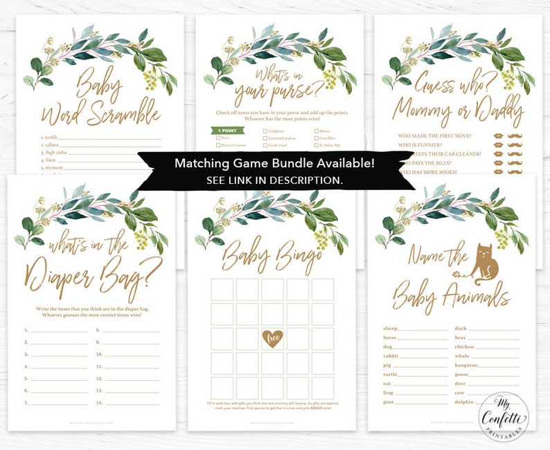 Baby Shower Photo Guest Book Sign Printable Guestbook Sign Etsy