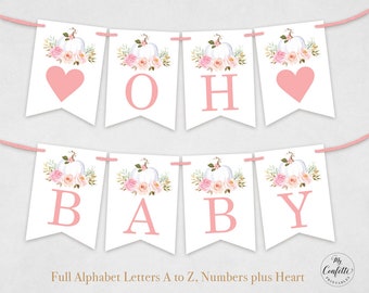 printable alphabet banner set letters a to z numbers plus etsy