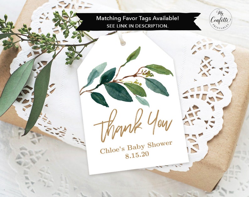 Boy or Girl Printable Large Welcome Sign Template Modern Greenery Editable Name /& Date MCP813 CJB Drive By Baby Shower Welcome Sign