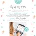 Oh Baby Favor Tags, Printable Baby Shower Favor Tag Template, Wine or ...