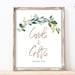 Greenery Cards &amp; Gifts Sign Printable Baby Shower Cards and - Etsy