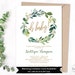 Greenery Baby Shower Welcome Sign, Printable Large Welcome Sign ...