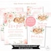 Baby Shower Thank You Card, Printable Thank You Card Template, Folded ...