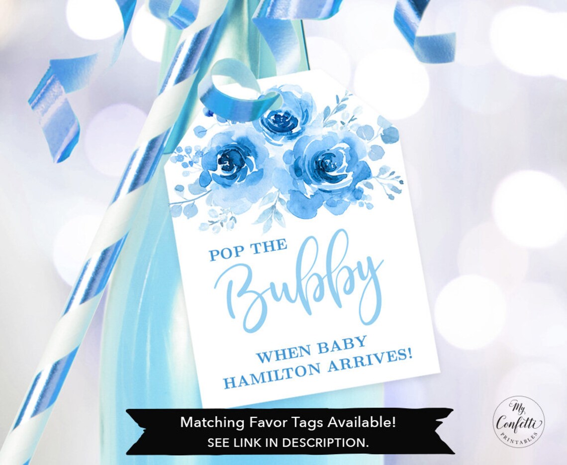 Baby Shower Cupcake Toppers It's a Boy Printable Cupcake - Etsy