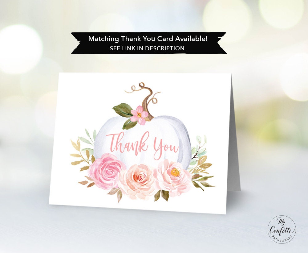 Thank You Card Printable Photo Thank You Card Template Baby | Etsy