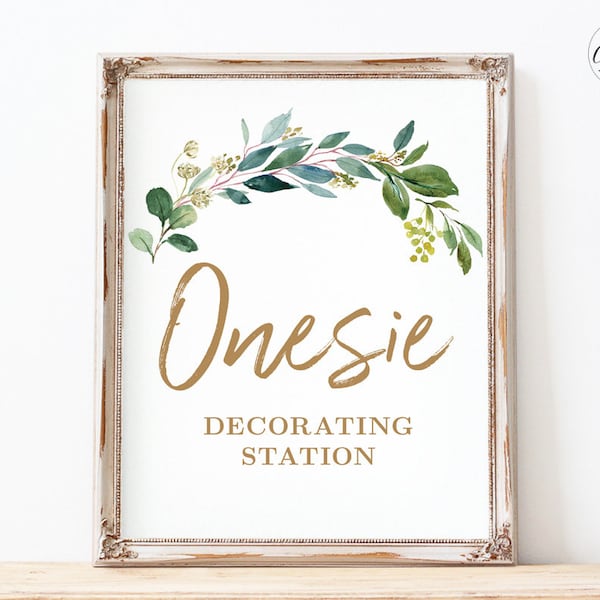 Onsie Decorating Station - Etsy