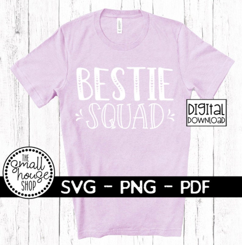 Download Bestie squad SVG besties shirt design best friend svg | Etsy