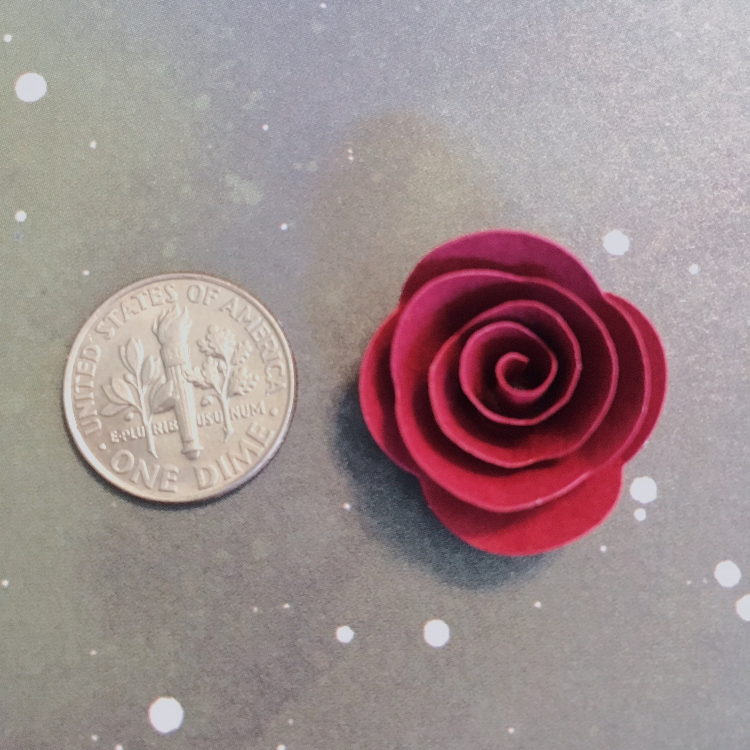 Itty Bitty Paper Roses Tiny Red Roses Baby Red Roses Tiny - Etsy