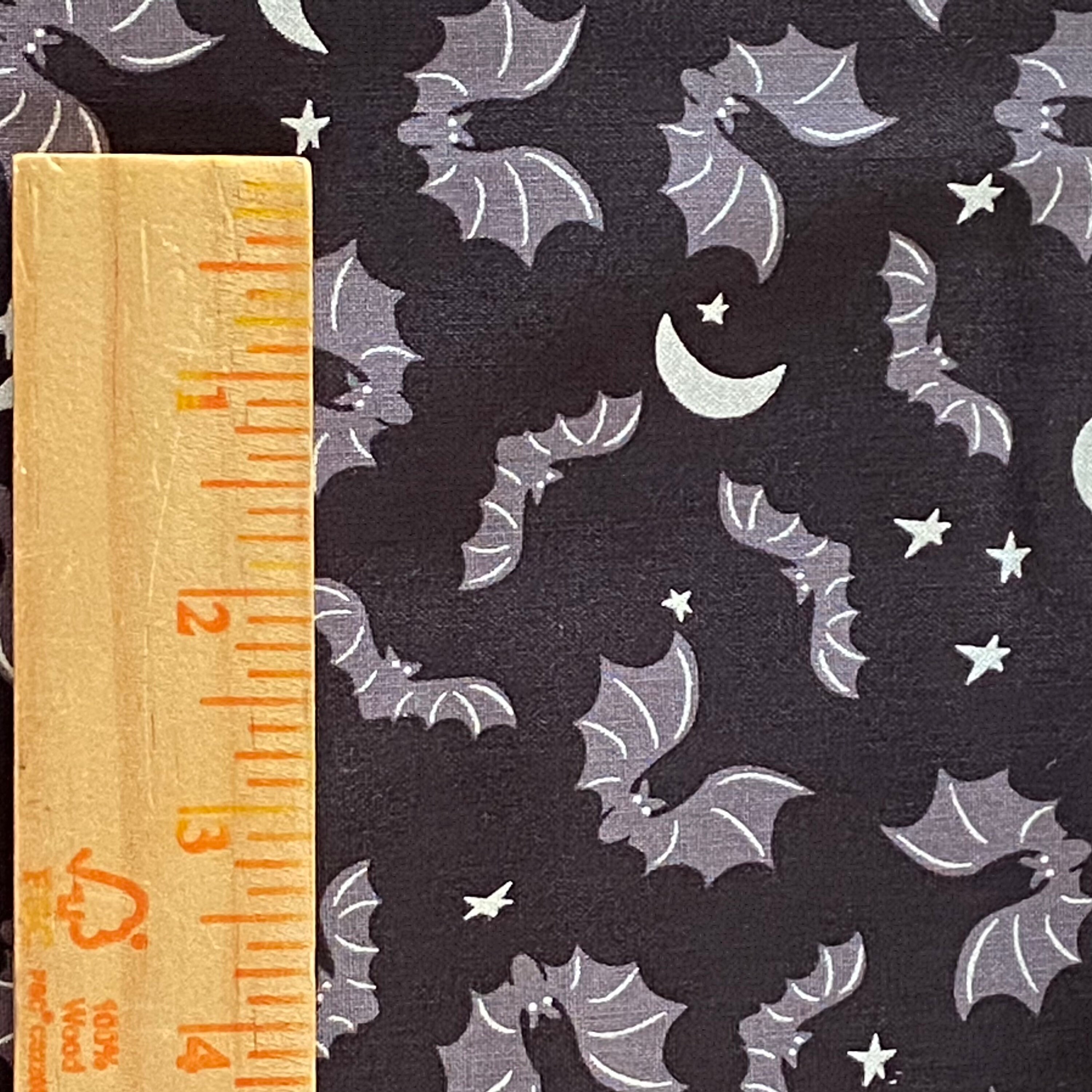 Bat cotton woven fabric bat fabric by the yard cotton Etsy