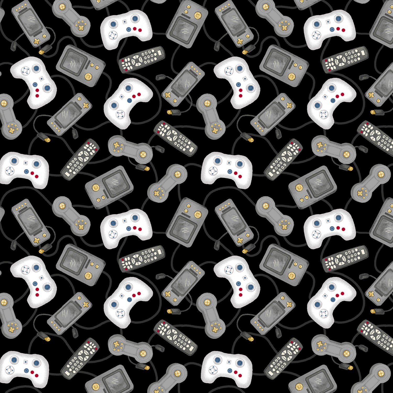 Video Game Cotton Woven Fabric Xbox Fabric by the Yard Etsy