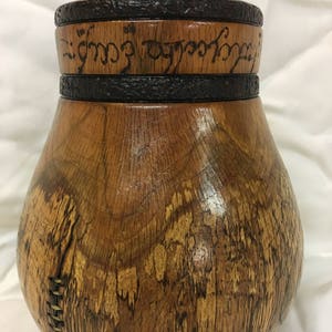 Hand-Turned Oak Bowl