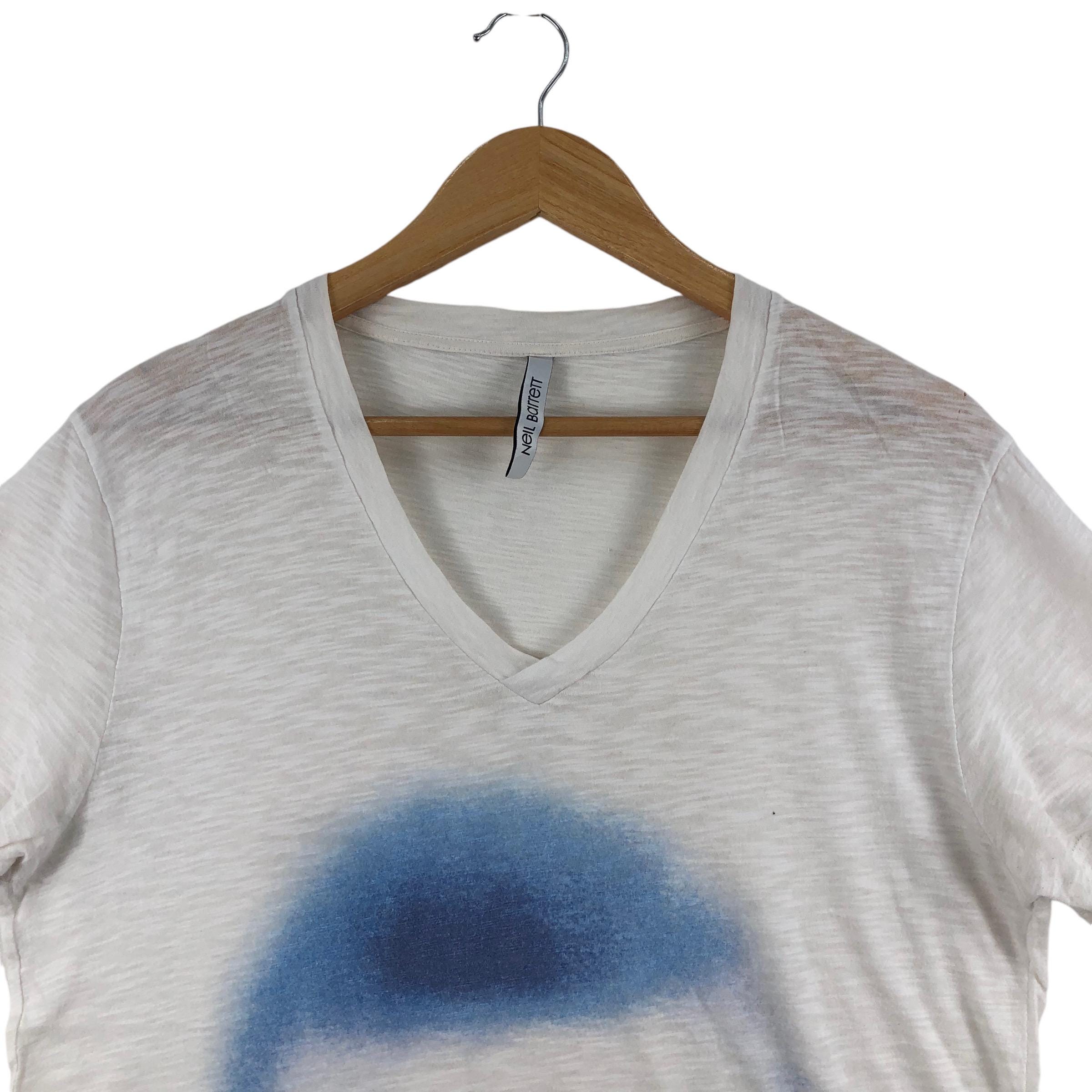 Vintage NEIL BARRETT Silhouette Logo T-shirt - Etsy