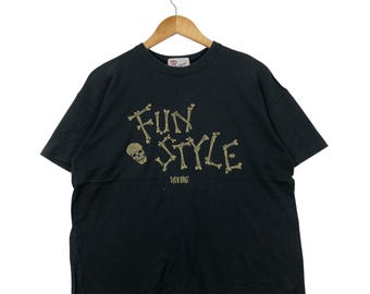 Camiseta vintage SPEW BROS estilo divertido, marca japonesa