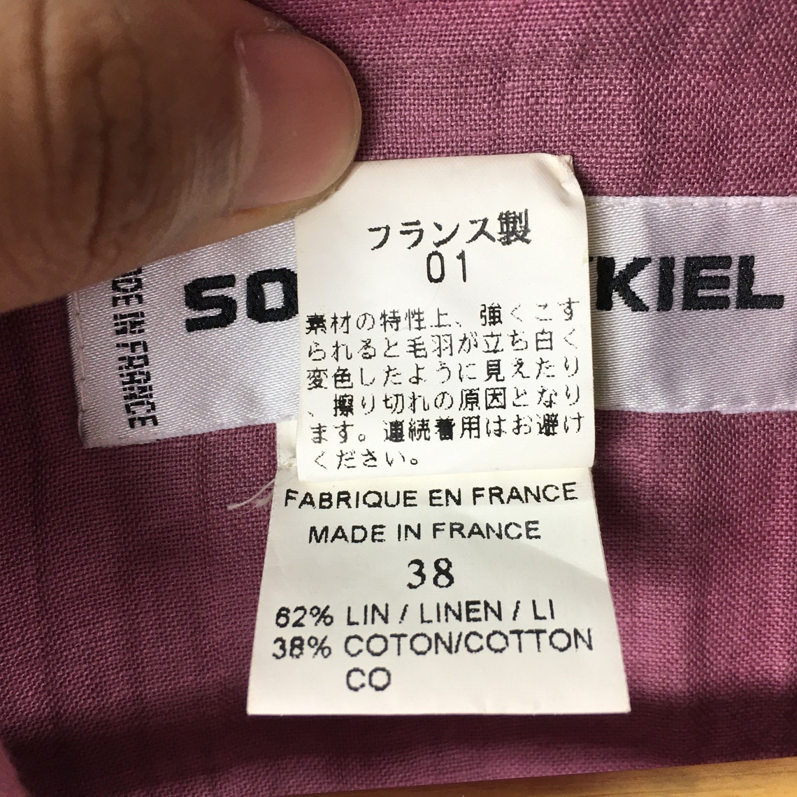 Boutons De Manchettes Vintage Sonia Rykiel Années 70 - Signés RYKIEL - Plaqué Or, émail Vert - Occasion