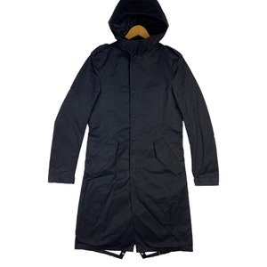 Vintage SIXE IZOARD Long Jacket Parka Heavy Cotton Japanese Brand