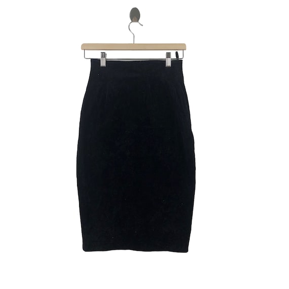 Jean Paul Gaultier, Vintage Jean Paul GAULTIER Skirt Corduroy Black Colour