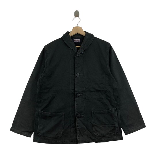 Vintage Blue Blue Japan H.ranch Market Chore Jacket Pure Indigo - Etsy