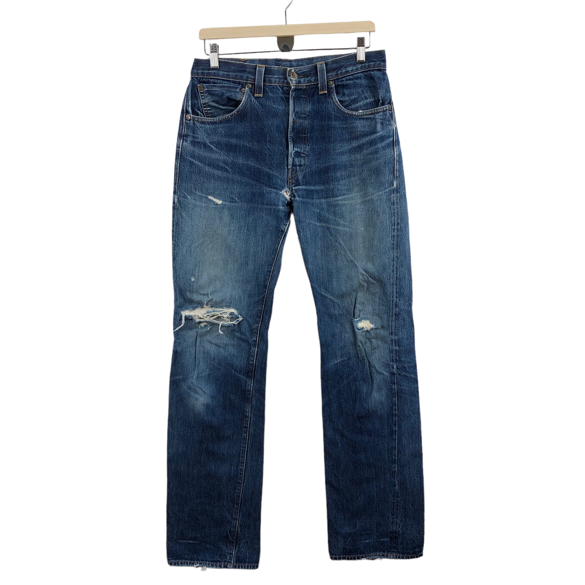 Vintage LVC LEVIS Big E 501XX Jeans Pants Made in USA Indigo