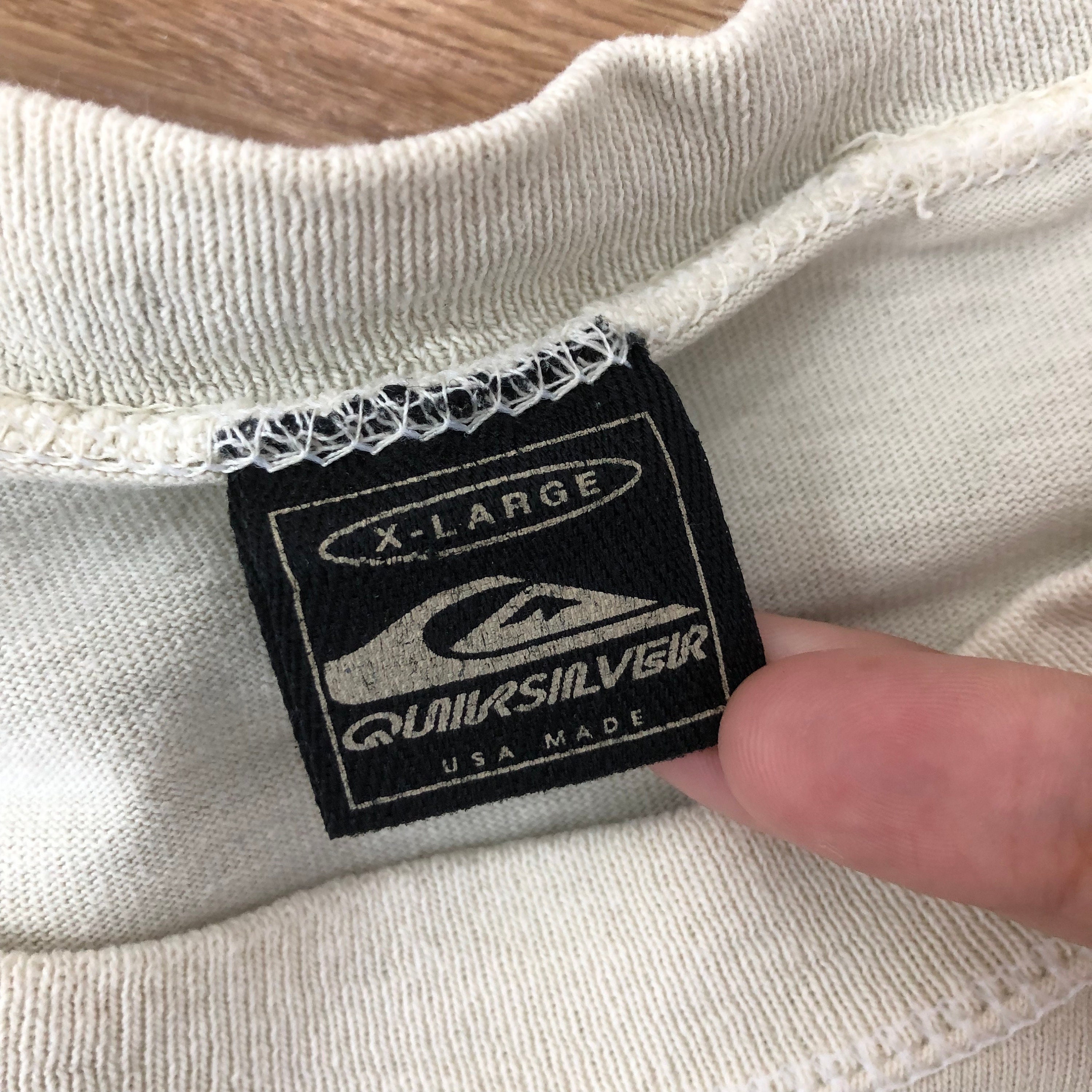 Vintage 90s QUIKSILVER T-shirt Surfing Surfboards Style - Etsy