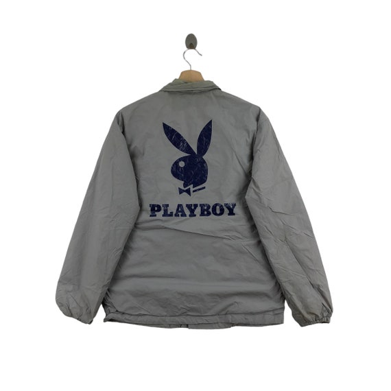 Vintage SCHOTT Nyc x Playboy Coach Jacket Streetw… - image 5