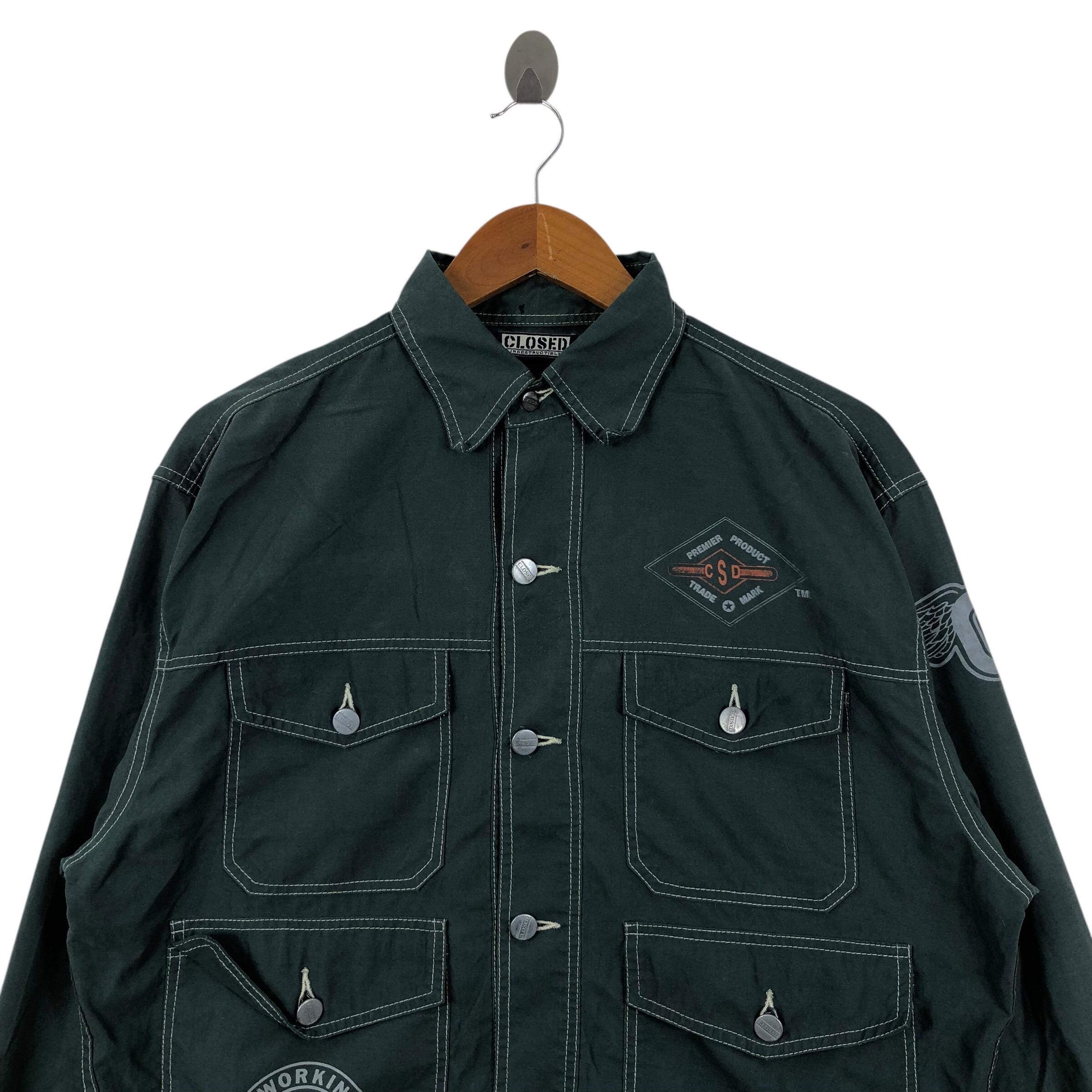 ジャケット・アウター closed MARITHE FRANCOIS GIRBAUD Vintage CLOSED Marithe Francois Girbaud Jacket Multipocket - Etsy