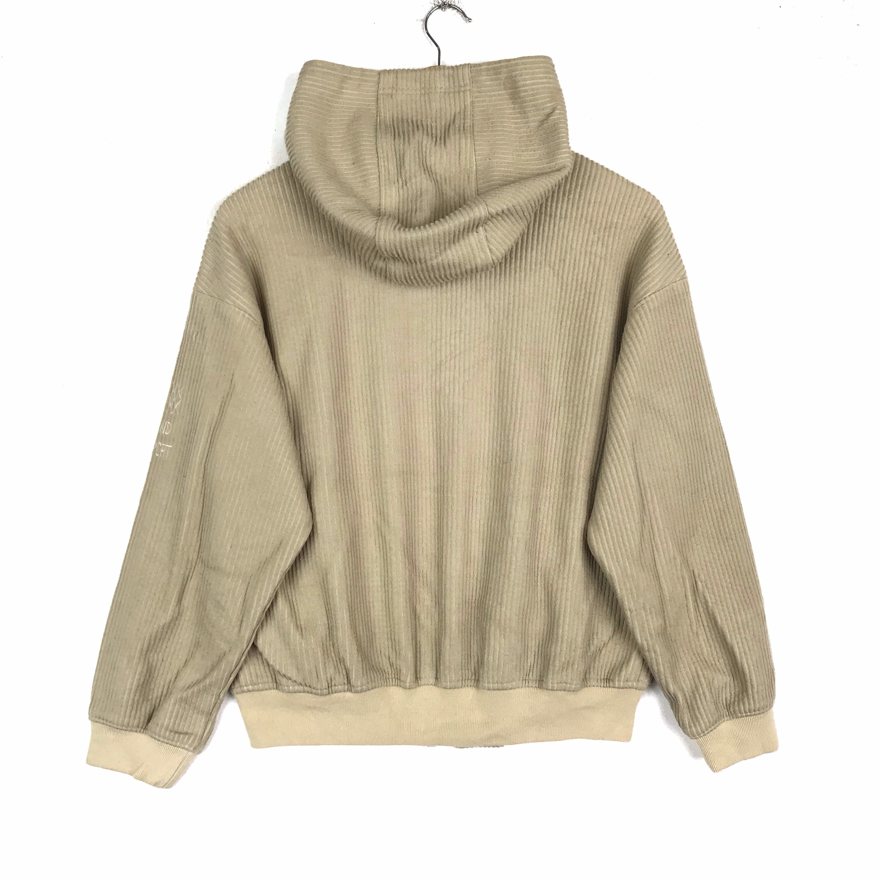 Vintage CARVEN SPORT Paris Sweater Hoodies Small Logo Embroidered