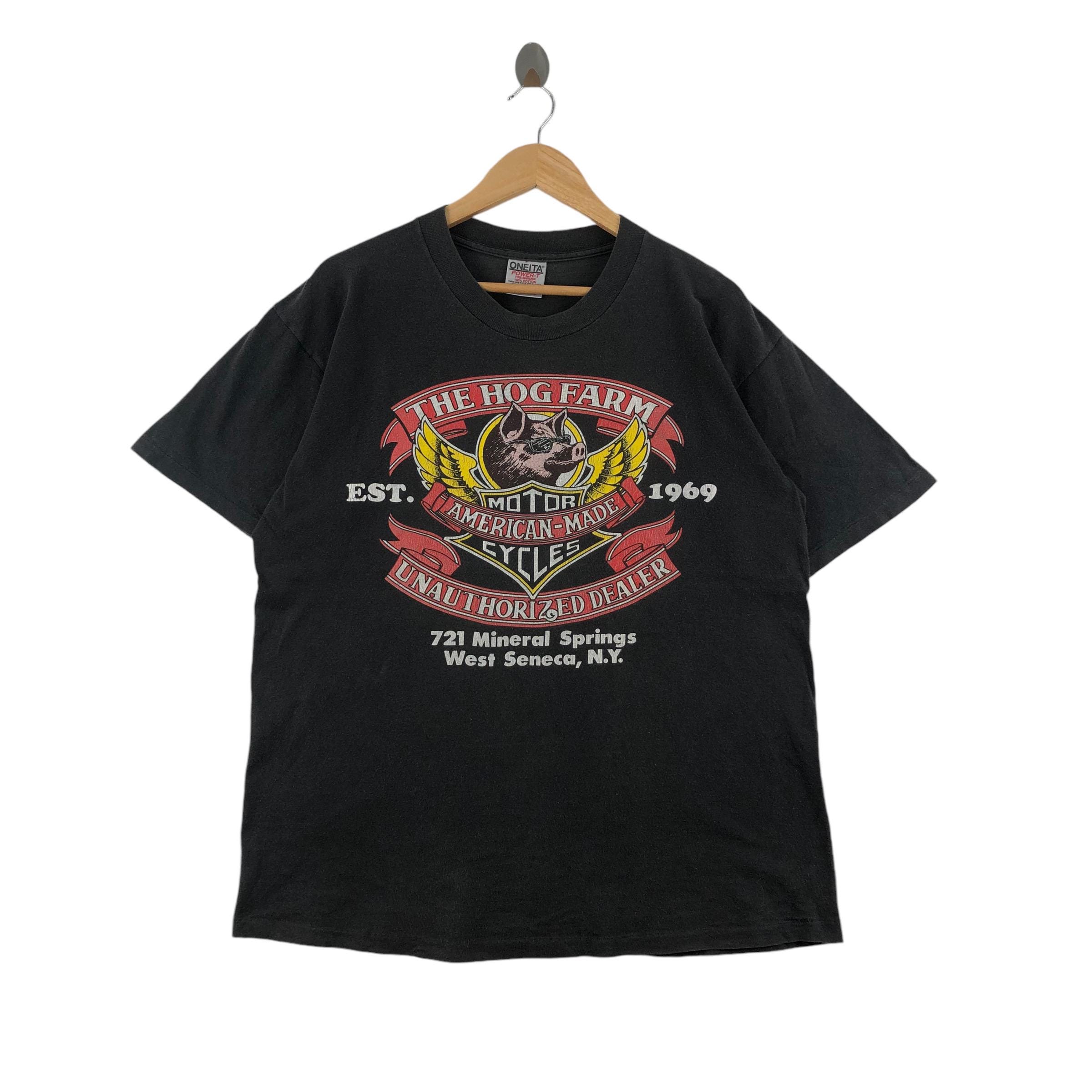 T-shirt Noir Homme Vintage 2001 Quaker Steak & Lube Best Wings America Petit