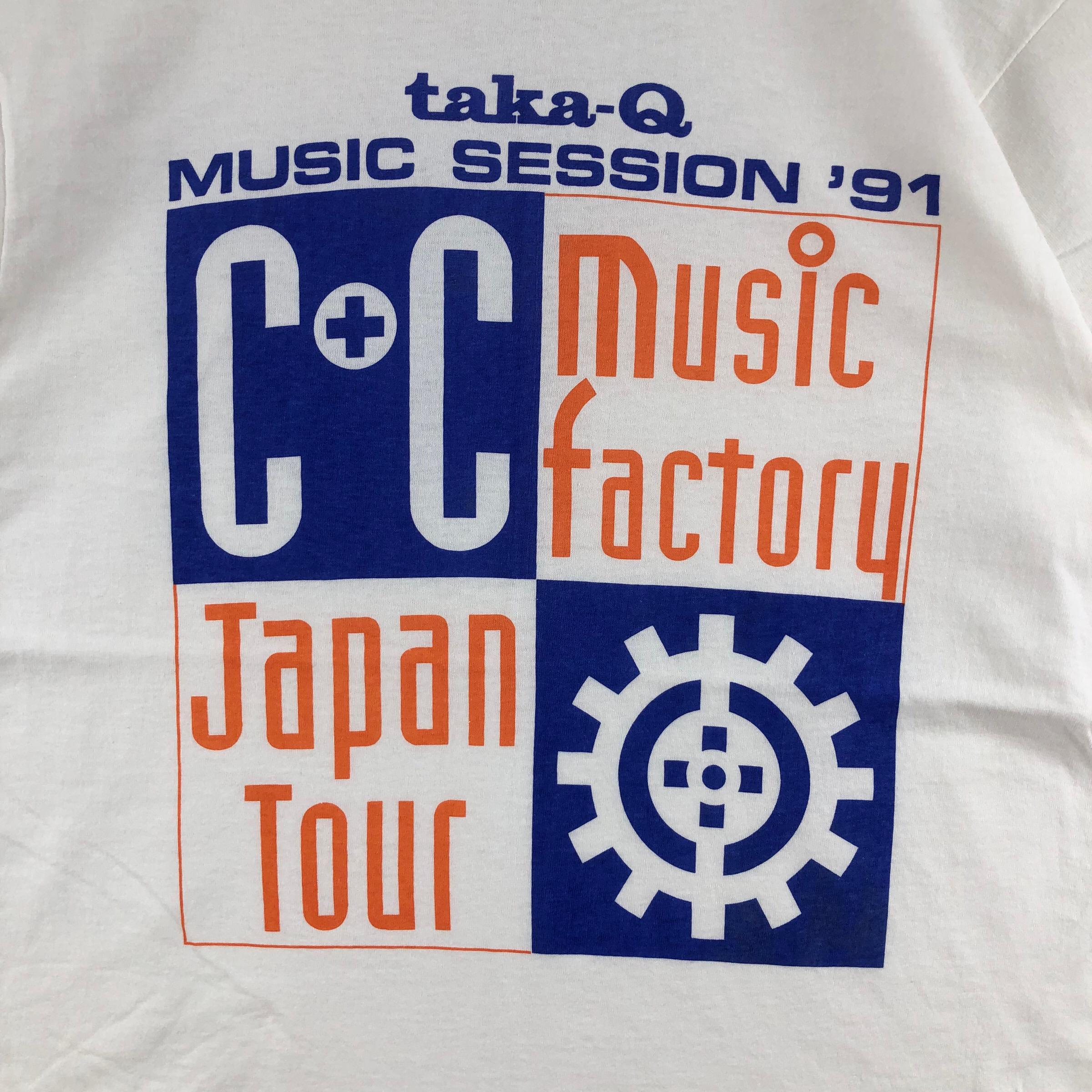 【一部予約販売中】 Vintage by Tour Japan Session Music Factory Music C+C 1991 トップス