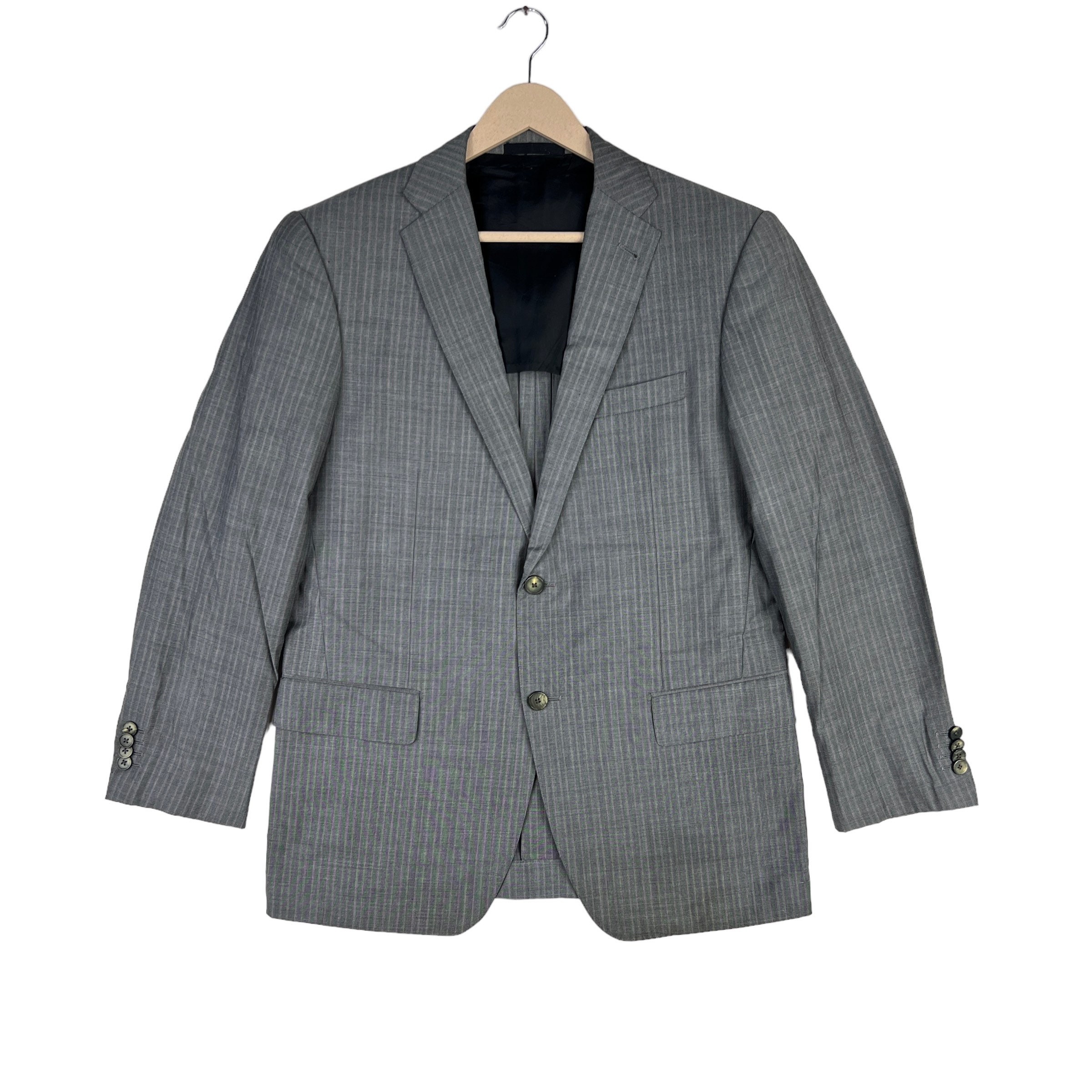 Authentic Louis Vuitton black uniform jacket blazer with pockets gold  buttons