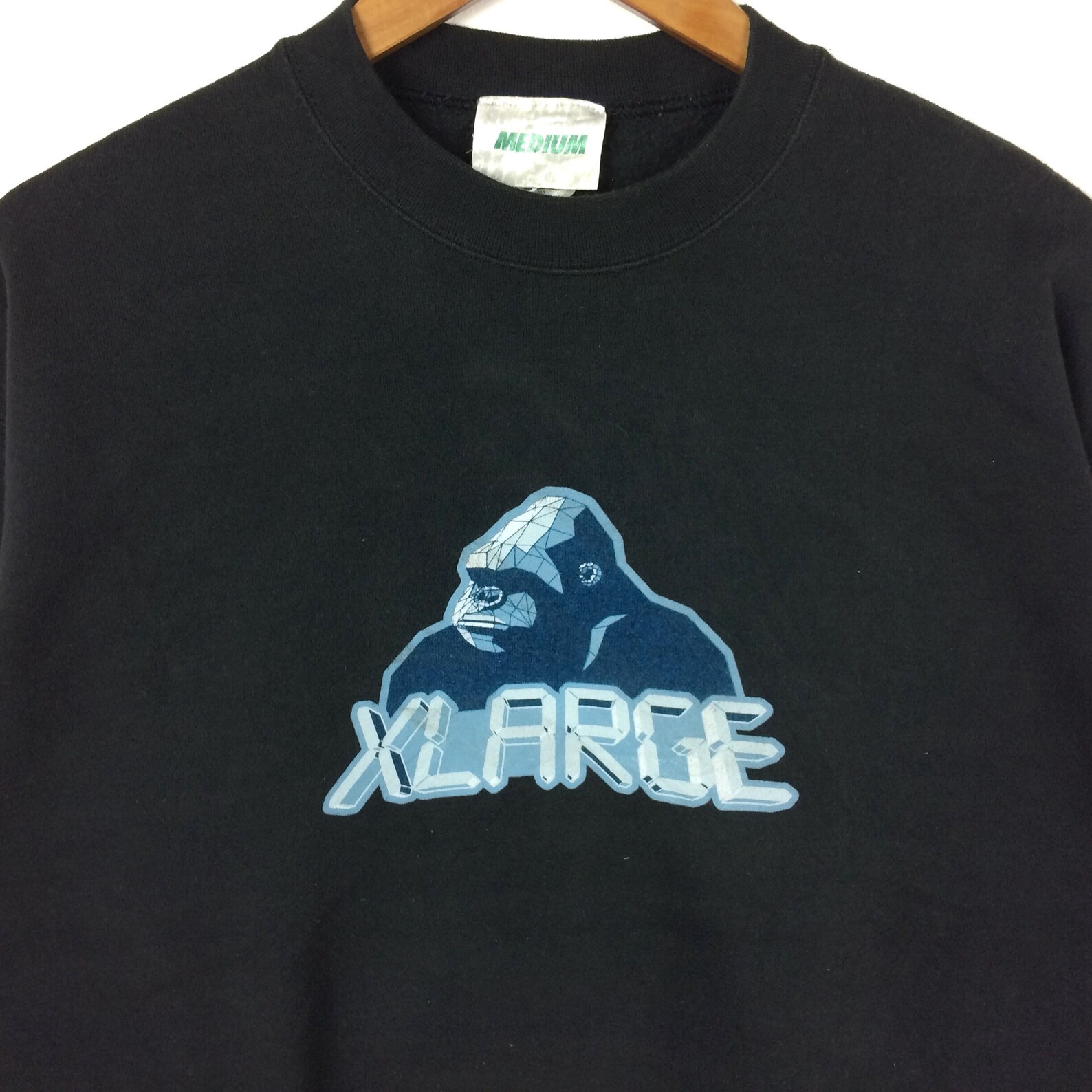 Vintage XLARGE Brand Big Logo Printed Crewneck Sweatshirt Etsy