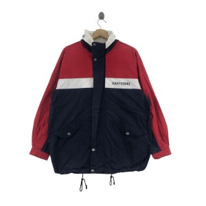 Vintage LUCKY STRIKE Jacket Three Tones Small Logo Spellout