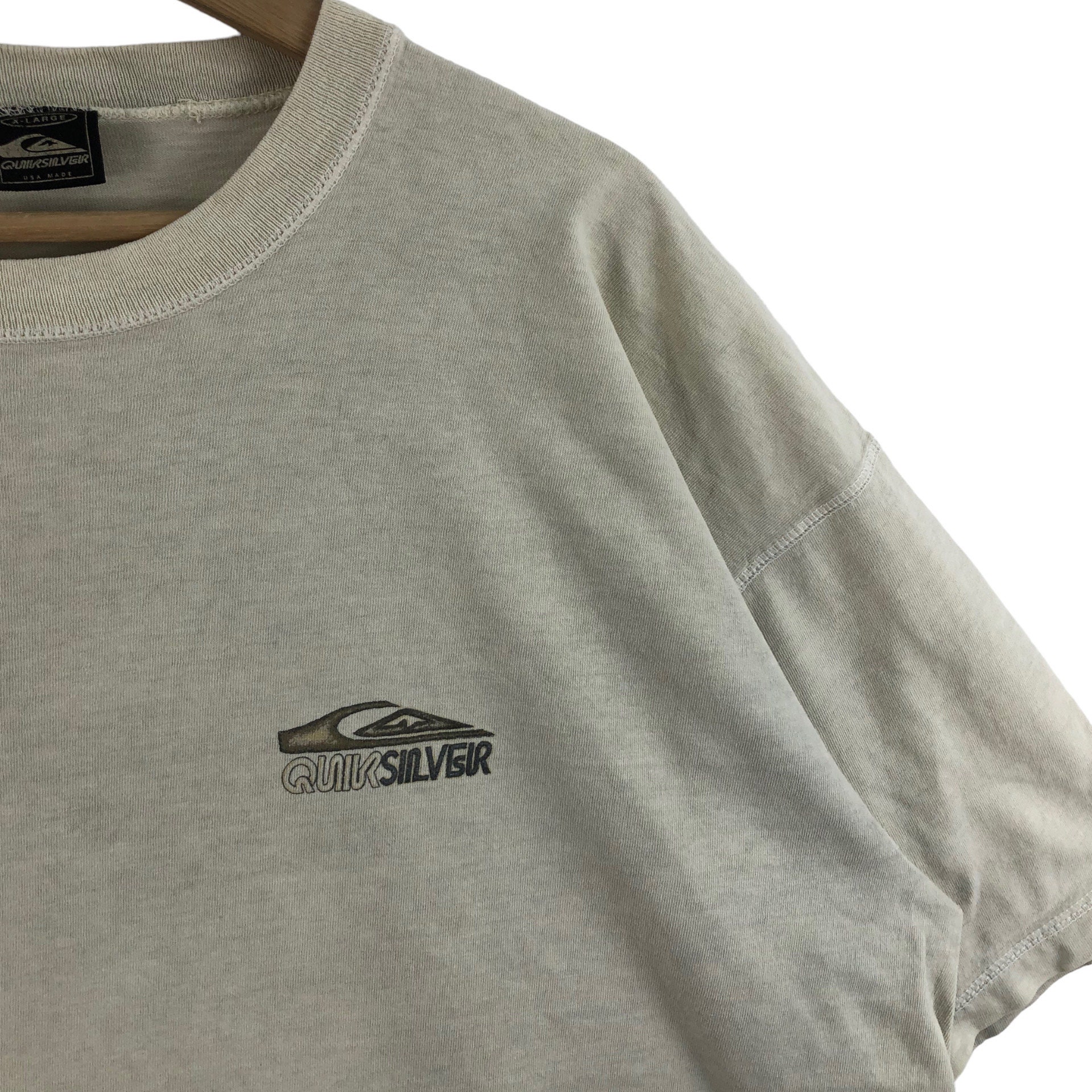 Vintage 90s QUIKSILVER T-shirt Surfing Surfboards Style - Etsy