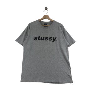 Vintage 90s STUSSY T-Shirt Made In USA Streetwear