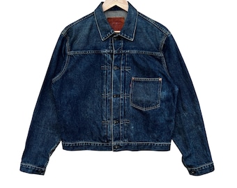Vintage Levis Big E 506 Denim Type 1 Jeans Trucker Jacket Levis