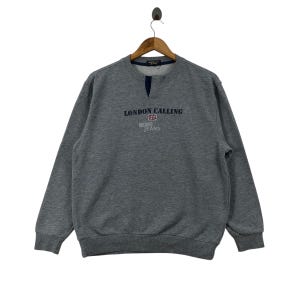 Vintage MICHIKO LONDON Jeans Sweatshirt Big Logo Crewneck Size L