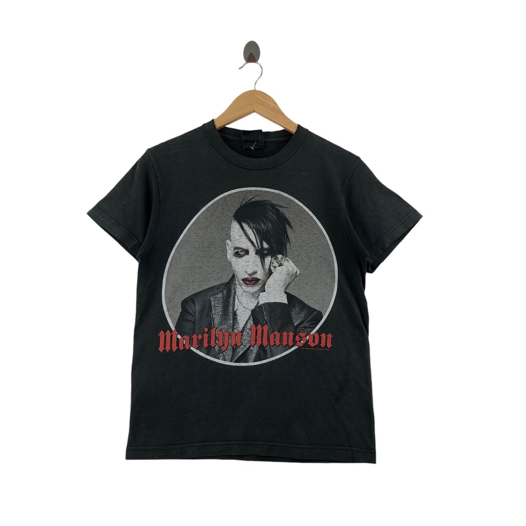 Y2K! MARILYN MANSON Against All Gods T-shirt Band Tees - Etsy