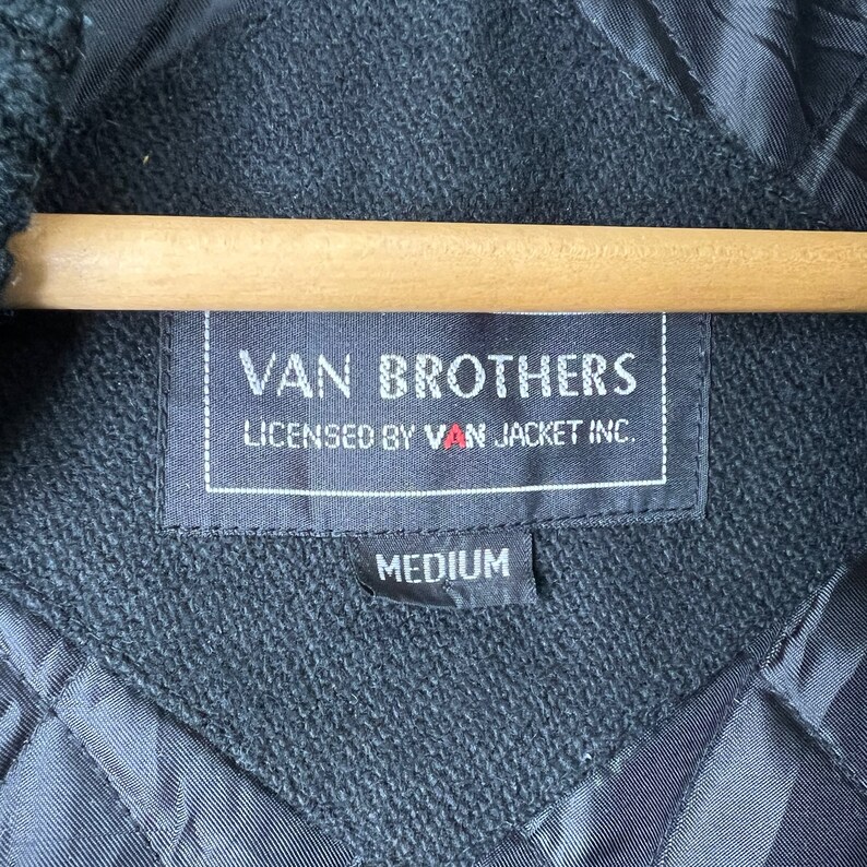 Van Bro Vintage Van Brothers by Van Jacket Inc Varsity Jacket Medium Scene ...
