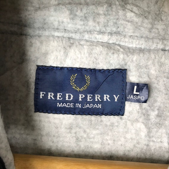 Vintage FRED PERRY Jacket Parka Puffer Small Logo… - image 5