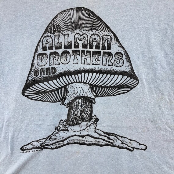 Vintage the allman brothers Band TShirt Band Tees Gem