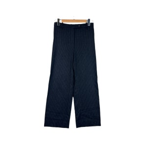 Vintage Yves Saint Lauren Wool Pants Trouser Stripes Made In Italy