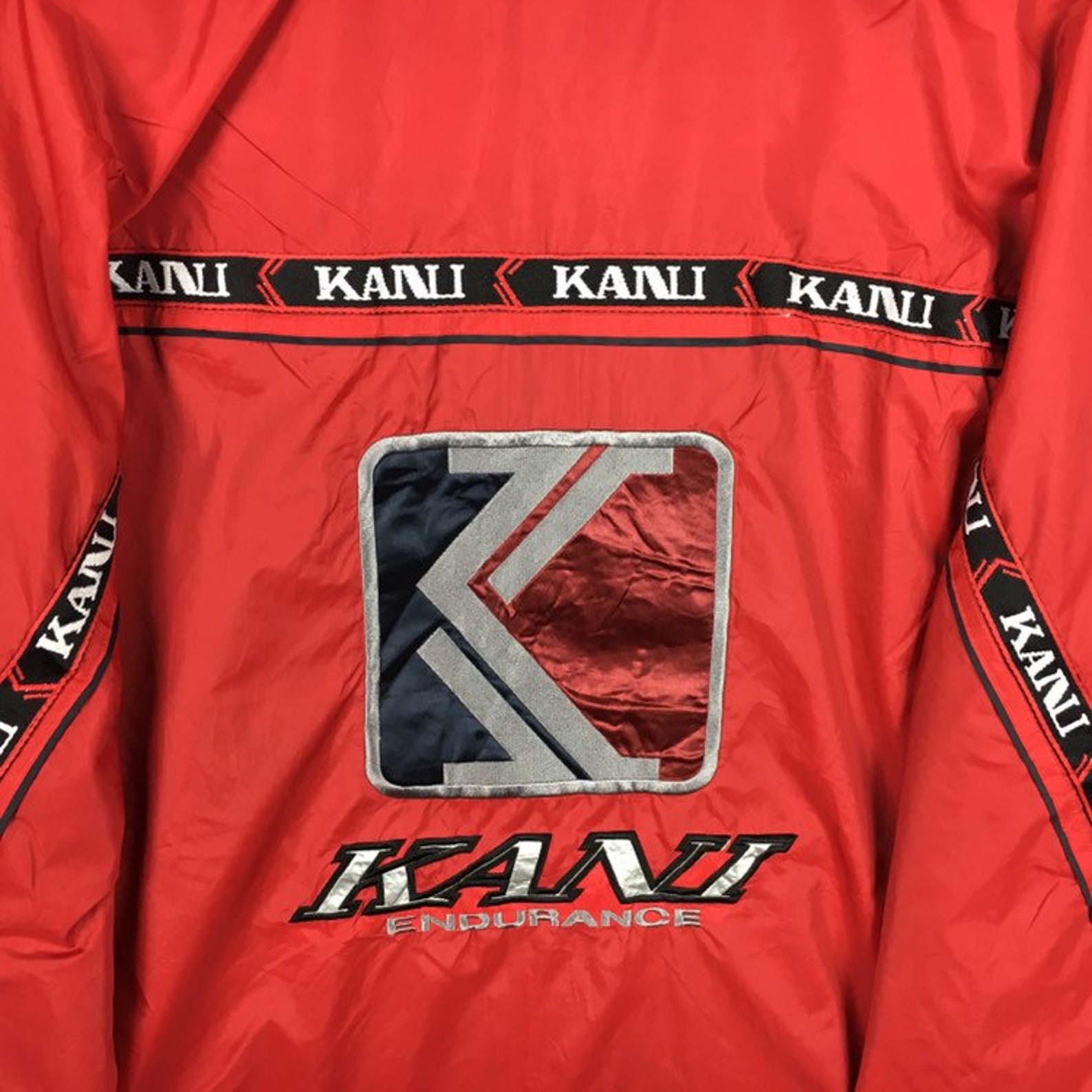 Vintage KANI Sports USA Zipper Jacket Windbreaker Embroidered | Etsy