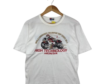 Vintage HONDA SR Suzuka 8 Hours Tee Shirt Racing Motorcycle - Etsy