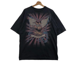 AVIREX T-Shirt Big Logo Skull