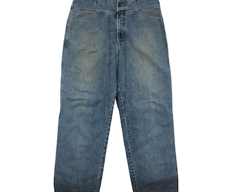 Vintage Marithe Francois Girbaud Zip-fly Jeans off White Ivory